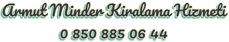 Armut minder kiralama hizmeti minder çeşitleri renkli kare minder kirala